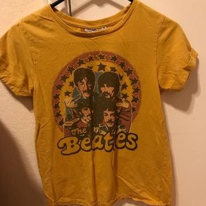 Yellow Beatles shirt